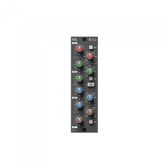 Solid State Logic E-Series EQ for 500-Series (611EQ) (Brushed Metal)