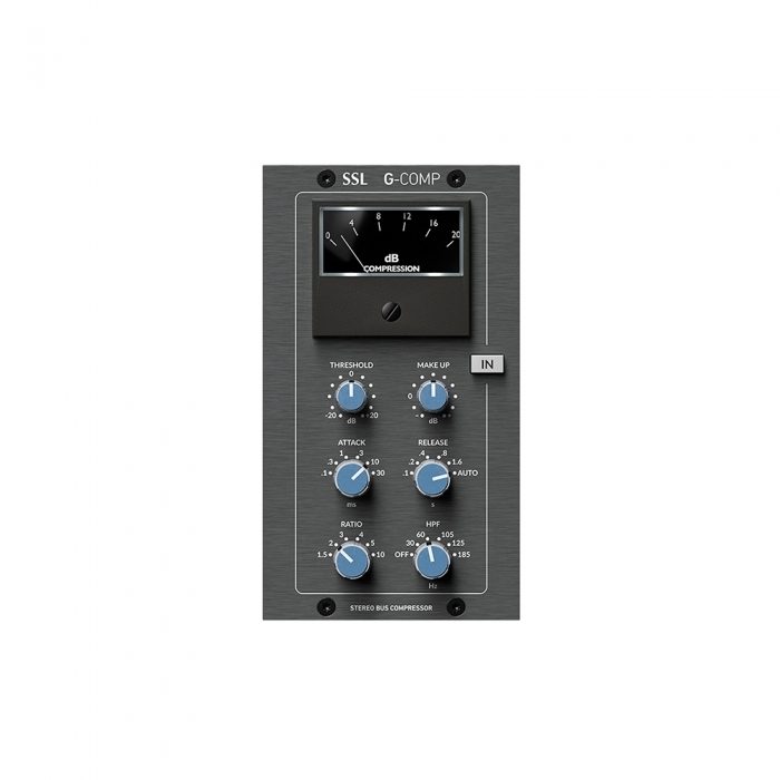 Solid State Logic Bus Compressor for 500-Series (Brushed Metal) 버스컴프레서 SSL