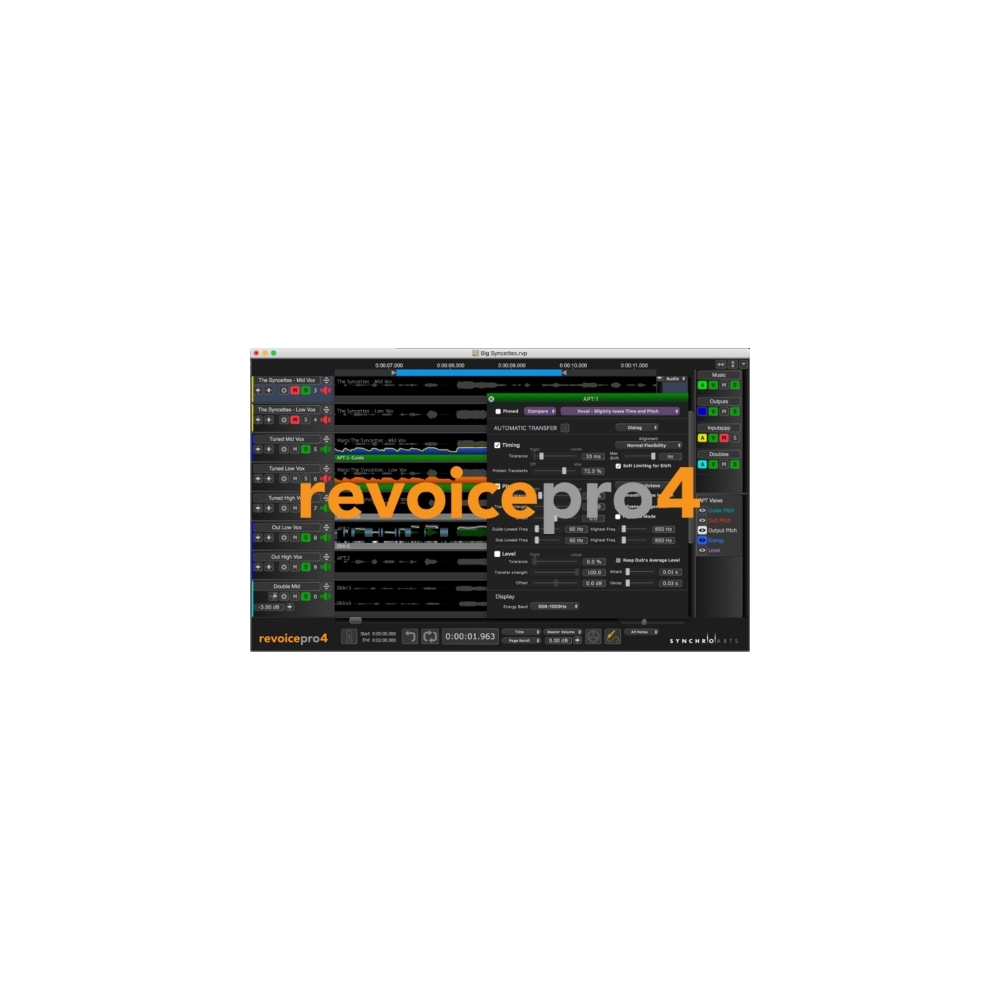 Synchro Arts Revoice Pro 4 - License for VocALign Project 3 Owners / 싱크로 아츠 / 수입정품