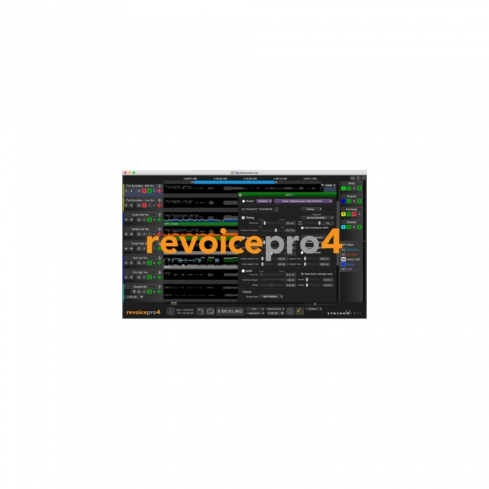 Synchro Arts Revoice Pro 4 - Upgrade From Revoice Pro 2 or Revoice Pro 1 / 싱크로 아츠 / 수입정품