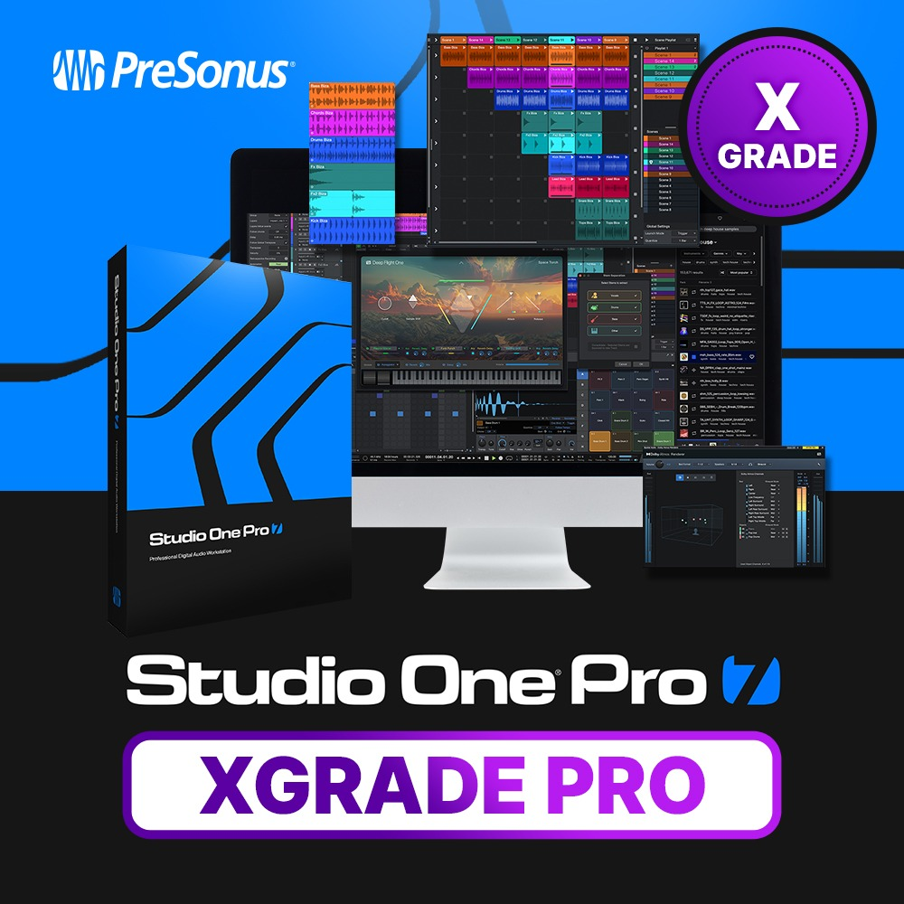 PRESONUS 프리소너스 스튜디오원7 / Studio One 7 Professional 업그레이드 (XGRADE)