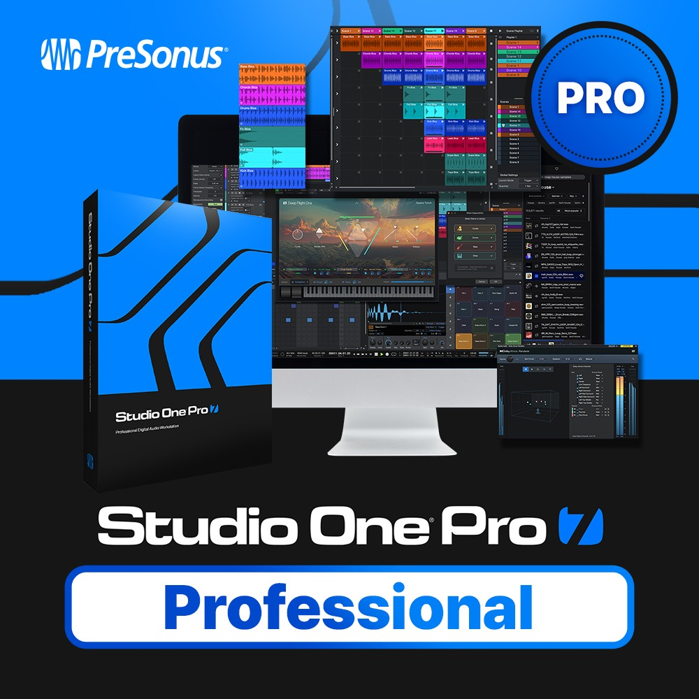 PRESONUS 프리소너스 스튜디오원7 / Studio One 7 Professional