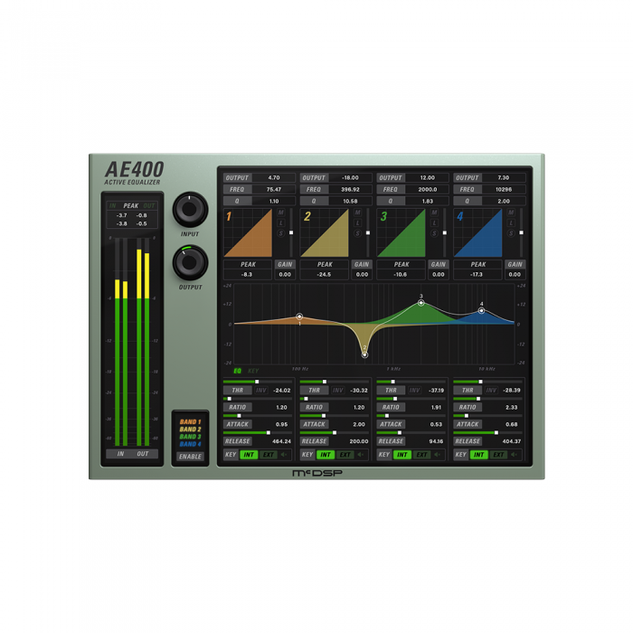 McDSP AE400 Active EQ Native v7 맥디에스피