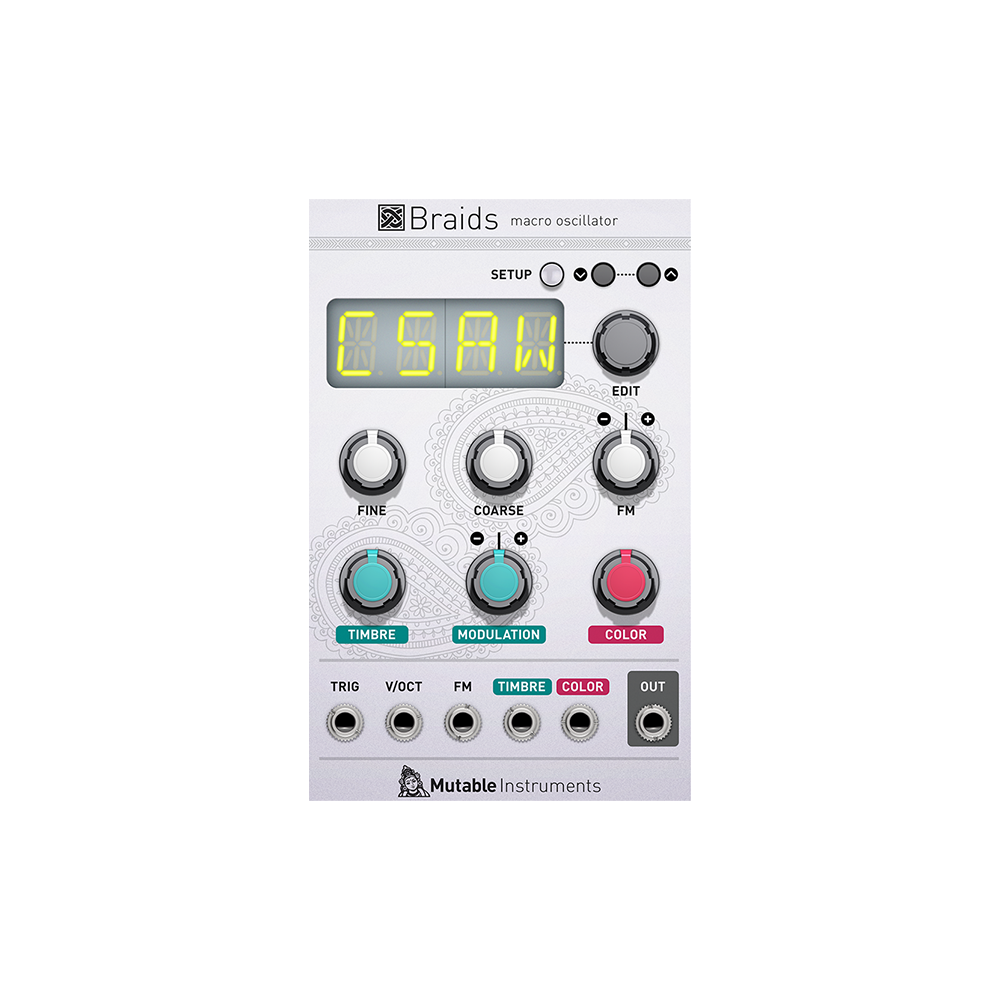 Softube Mutable Instruments Braids - Softube Modular 소프튜브