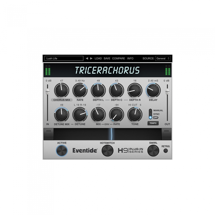 Eventide 이븐타이드 TriceraChorus 플러그인