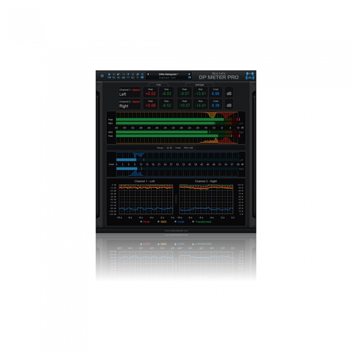 BlueCatAudio 플러그인 DP Meter Pro
