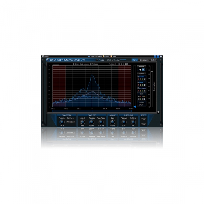 BlueCatAudio 플러그인 StereoScope Pro