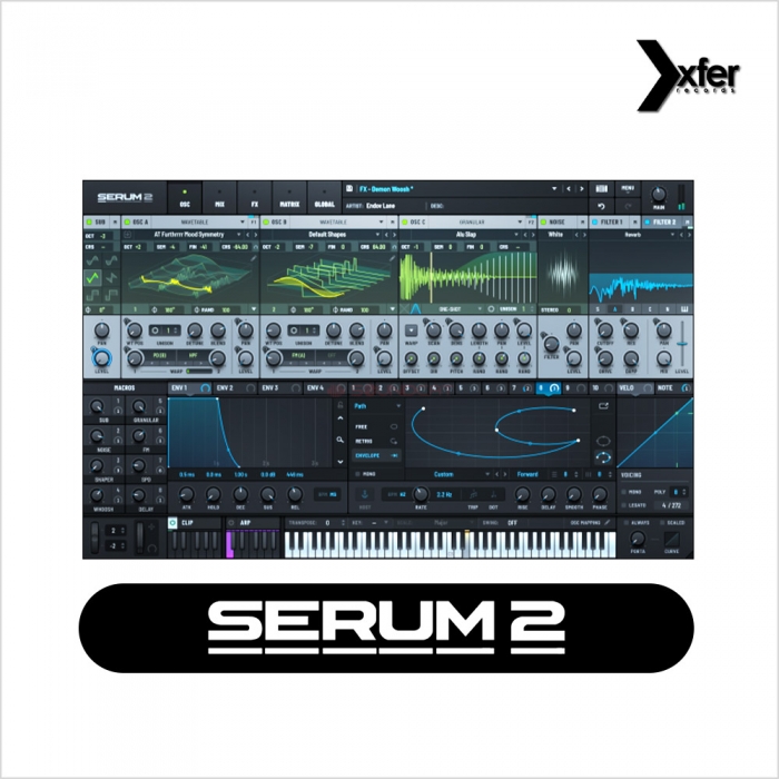 Xfer records Serum 2 웨이브테이블 신디사이저