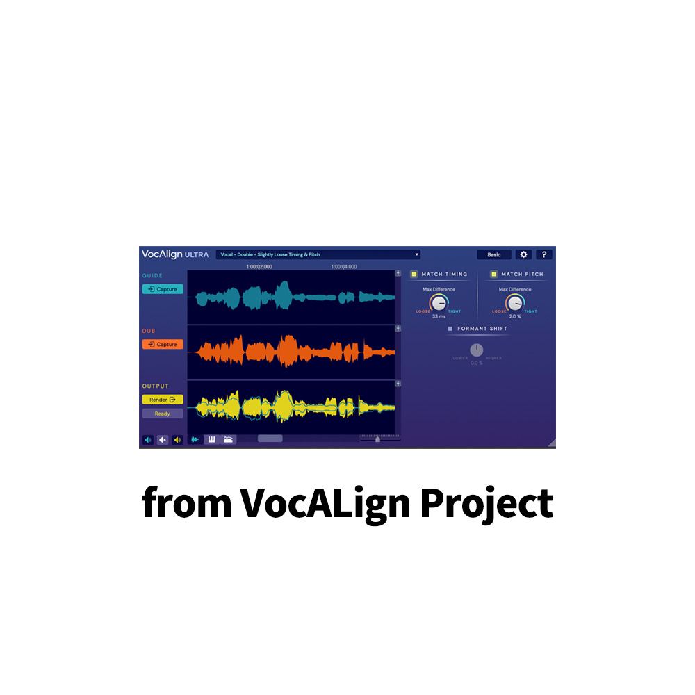 Synchro Arts VocAlign Ultra - Upgrade from VocALign Project 3