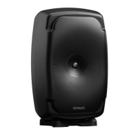 GENELEC 8361AP SAM 1통 모니터스피커 제네렉 블랙