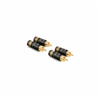 Viablue T6S RCA Plug (Solder version, 2 pairs)