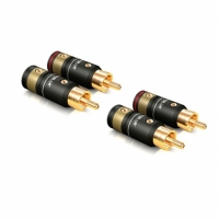 Viablue T6S RCA Plug (Solder version, 2 pairs)