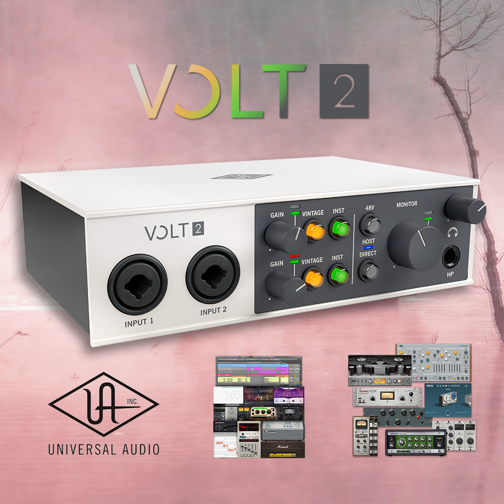 Universal Audio Volt2 유니버셜오디오 볼트 오디오인터페이스