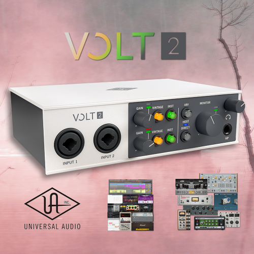 Universal Audio Volt2 유니버셜오디오 볼트 오디오인터페이스 [UA 플러그인 증정]