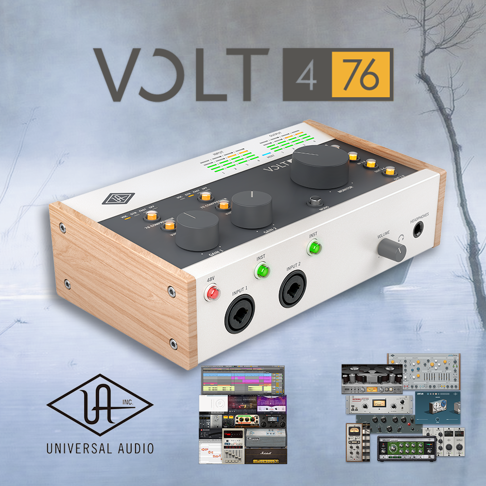 Universal Audio Volt476 유니버셜오디오 볼트 오디오인터페이스