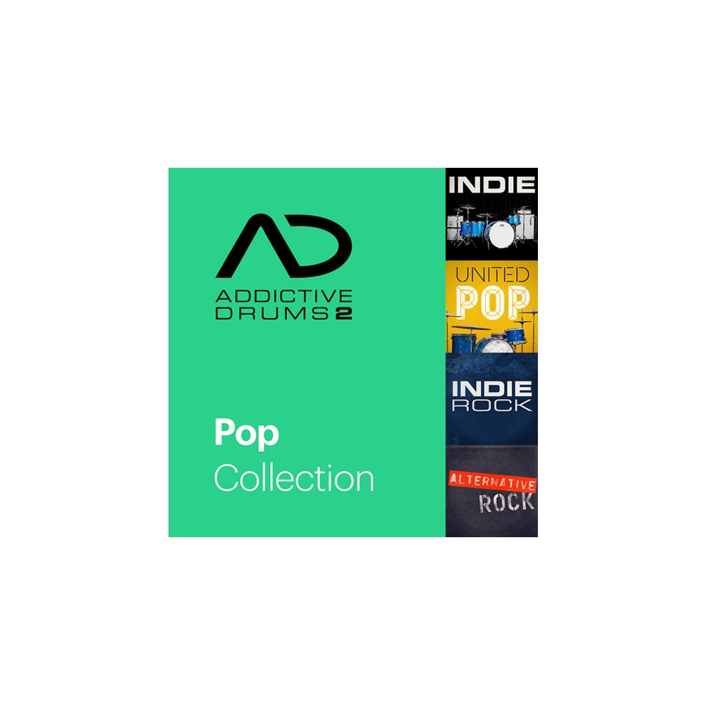 XLN Audio Addictive Drums 2 Pop Collection 드럼 가상악기 엑스엘엔오디오 팝 컬렉션