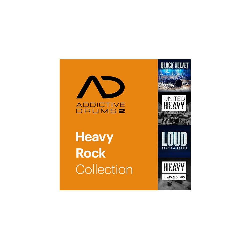 XLN Audio Addictive Drums 2 Heavy Rock Collection 드럼 가상악기 엑스엘엔오디오 헤비록 컬렉션
