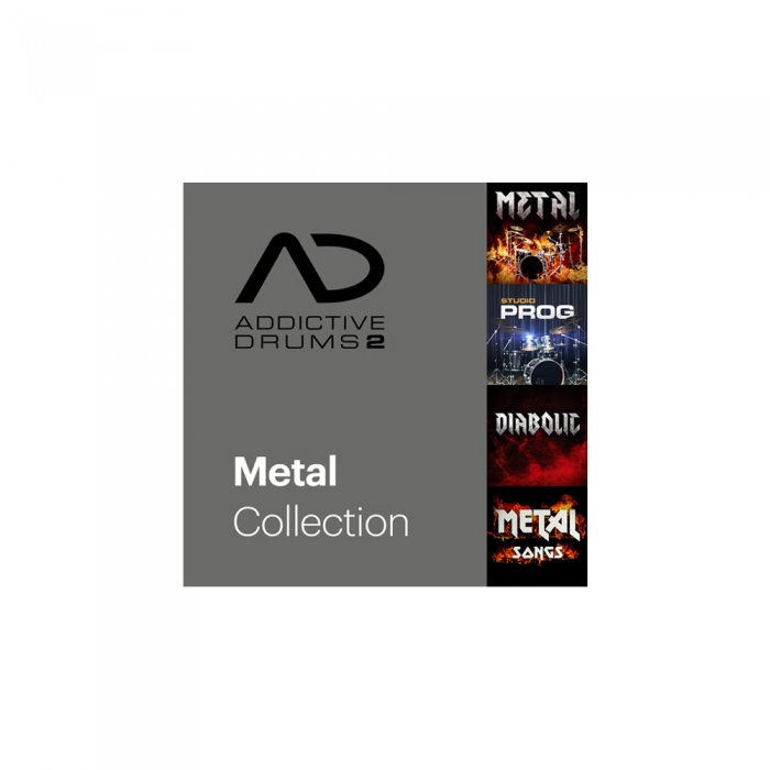 XLN Audio Addictive Drums 2 Metal Collection 드럼 가상악기 엑스엘엔오디오 메탈 컬렉션