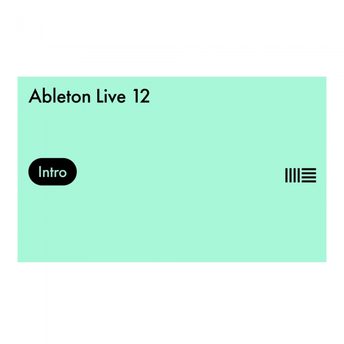 Ableton Live 12 Intro 에이블톤 인트로 12