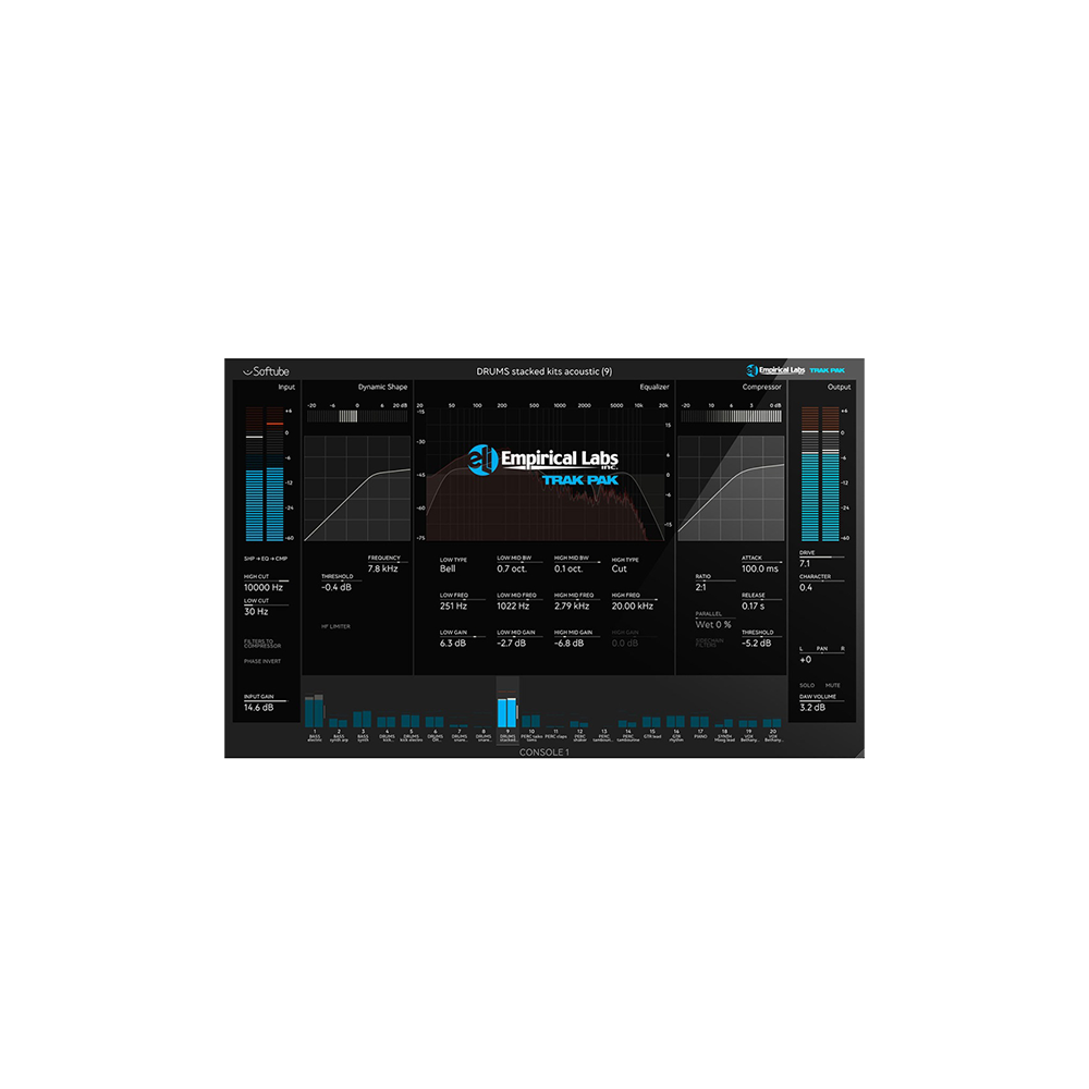 Softube Empirical Labs Trak Pak - Console 1 유저용