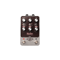 Universal Audio UAFX Ruby '63 Boost Amplifier 유니버셜 오디오 스테레오 앰프 및 에뮬레이션 페달