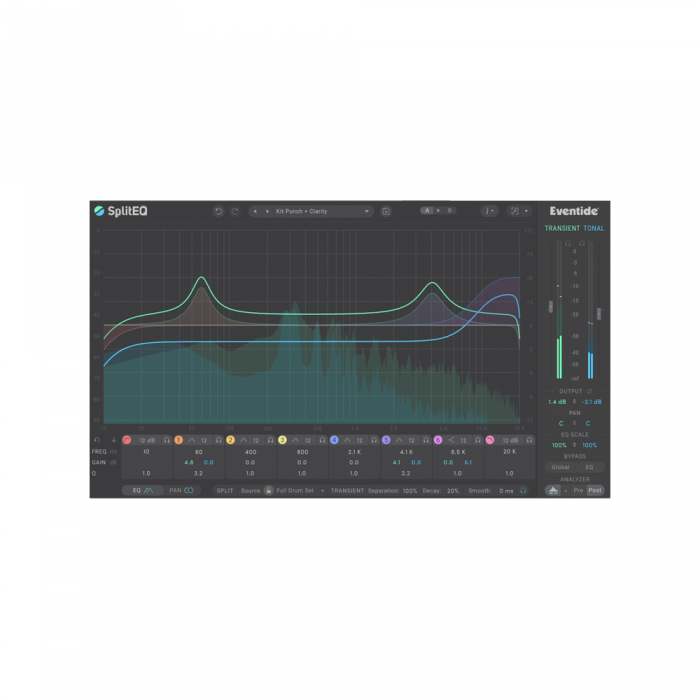 Eventide 이븐타이드 SplitEQ 플러그인