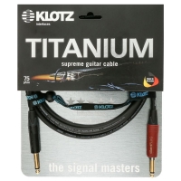 KLOTZ TITANIUM HIGH-END STARQUAD 클로츠 기타 케이블 (TSㅡ자:TSㅡ자, Neutrik 커넥터, 사일런트)