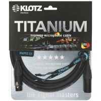 KLOTZ TITANIUM HIGH-END STARQUAD 클로츠 (XLR:XLR, Neutrik 커넥터) / 마이크 케이블