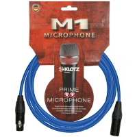 KLOTZ M1 PRIME 클로츠 (XLR:XLR, Neutrik 커넥터) 블루 / 마이크 케이블