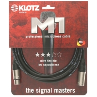 KLOTZ M1 PRIME 클로츠 (XLR:XLR, KLOTZ 커넥터) 블랙 / 마이크 케이블
