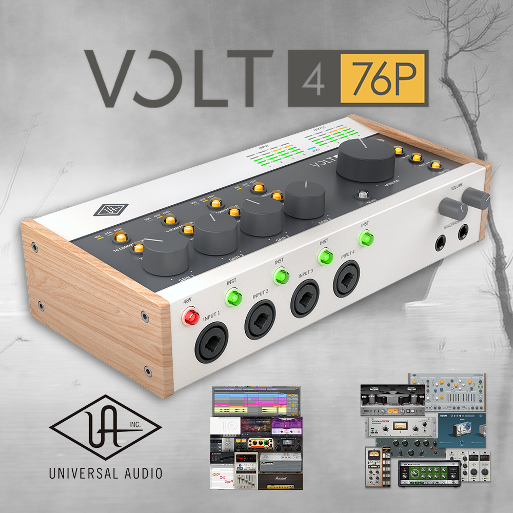 Universal Audio Volt476P 유니버셜오디오 볼트 오디오인터페이스