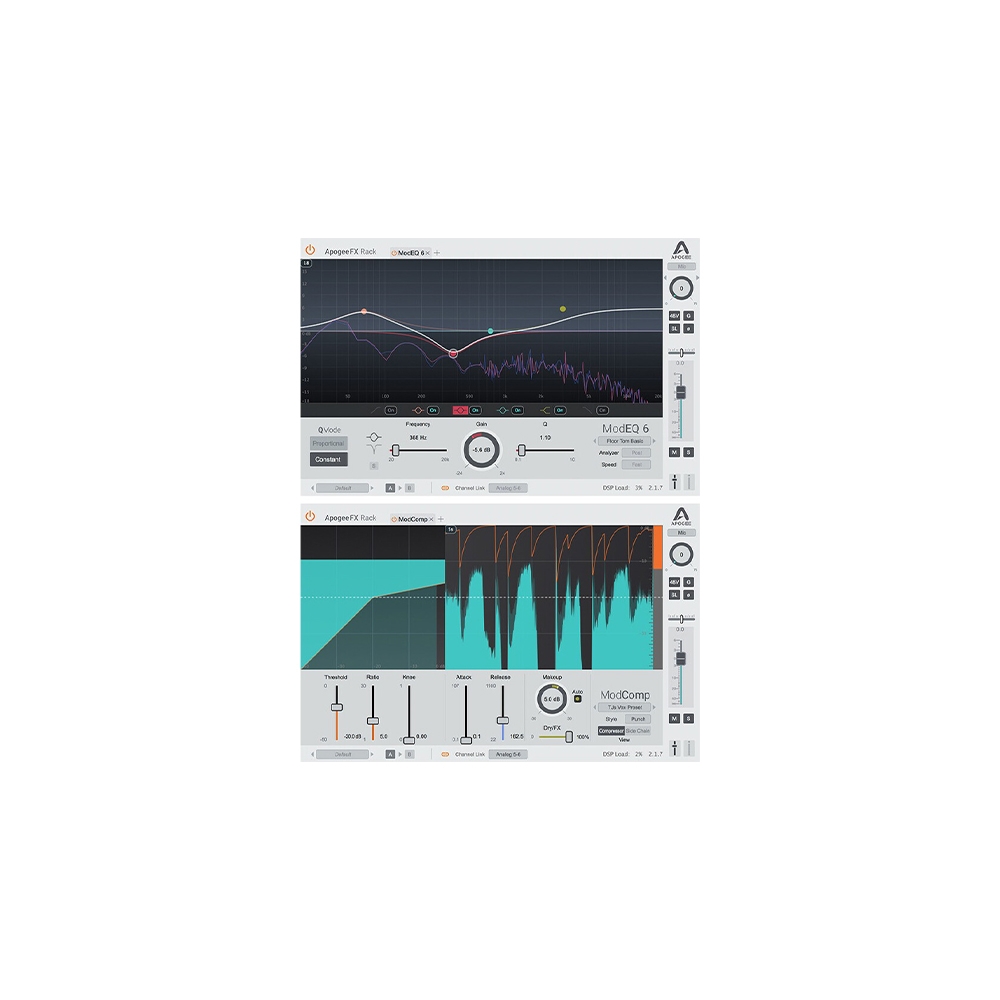 Apogee ModEQ 6 + ModComp 아포지 번들 플러그인 (전자배송)