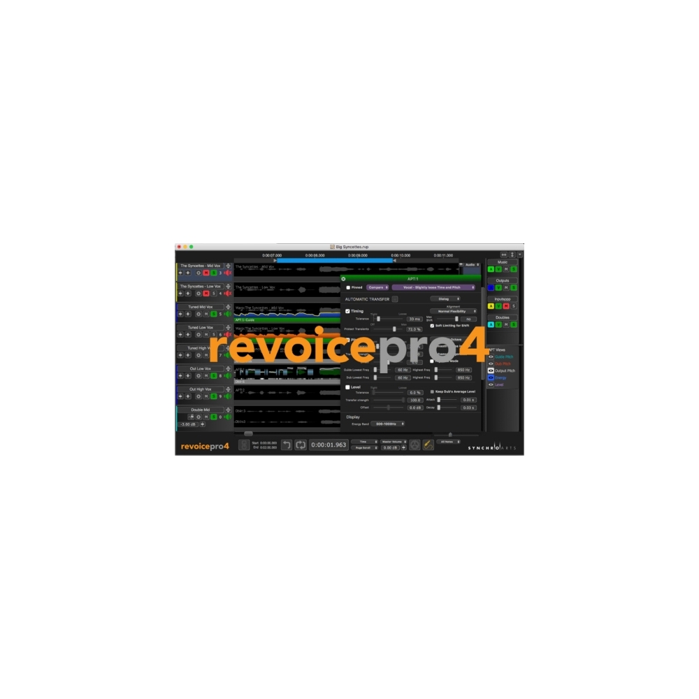 Synchro Arts Revoice Pro 4 - License for VocALign Project 5 Owners