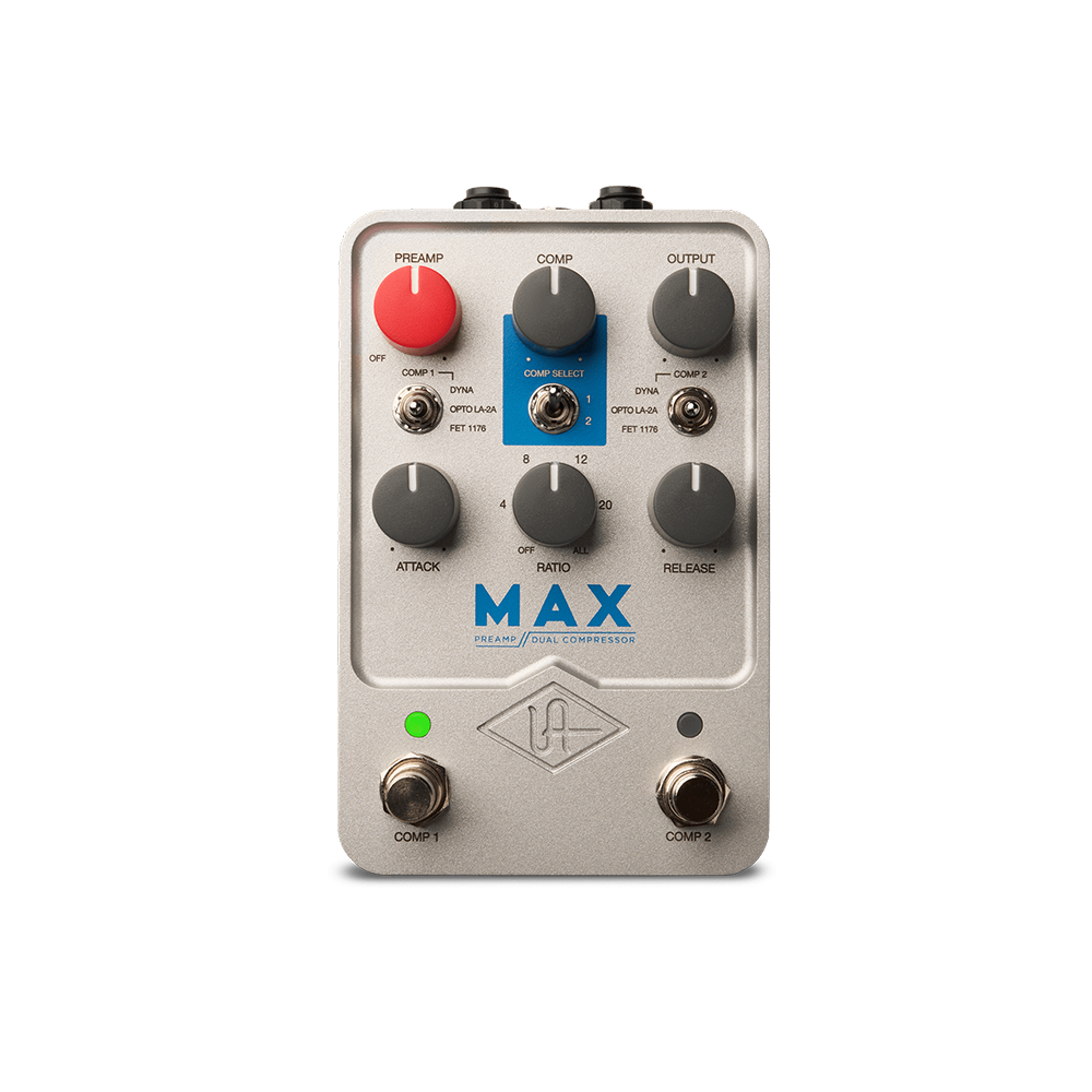 Universal Audio UAFX Max Preamp & Dual Compressor 유니버셜 오디오 듀얼 컴프레서 페달