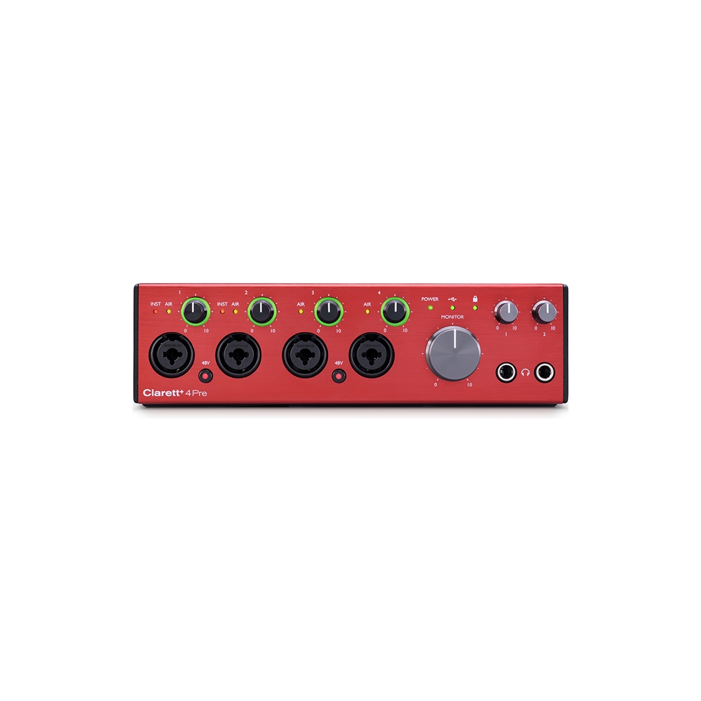 Focusrite Clarett+ 4pre / 포커스라이트 / 수입정품