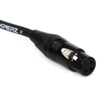 JUMPERZ Studio Gold Microphone Cable (XLRf-XLRm, JZGM)