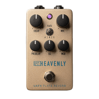 Universal Audio UAFX Heavenly Plate Reverb 유니버셜 오디오 리버브 페달