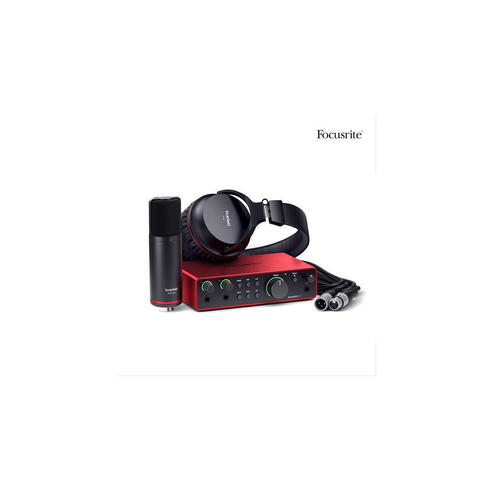 Focusrite Scarlett 2i2 studio 4th 포커스라이트 스칼렛 4세대