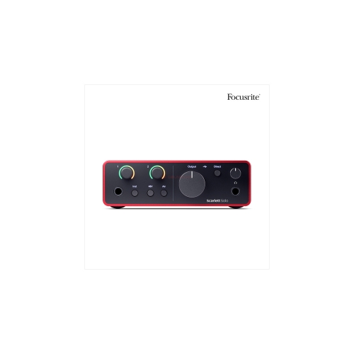 Focusrite Scarlett solo 4th 포커스라이트 스칼렛 오디오인터페이스 4세대