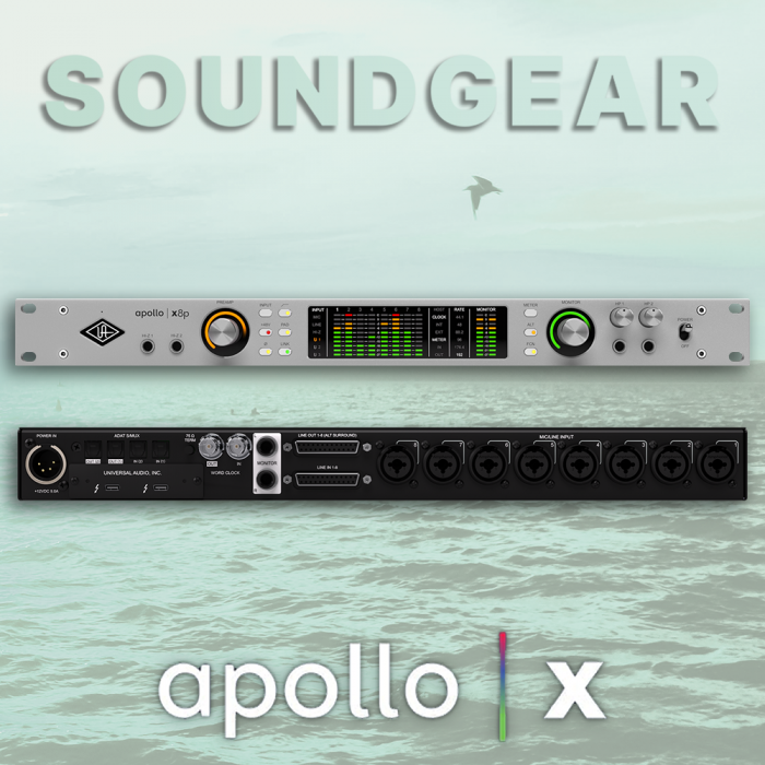 아폴로 X8p 2세대 썬더볼트 Apollo X8p Gen2 UAD 오디오인터페이스