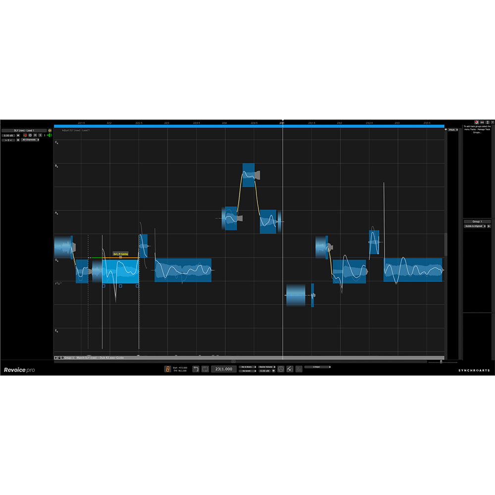 Synchro Arts Revoice Pro 5 Crossgrade from VocAlign or RePitch 싱크로 아츠