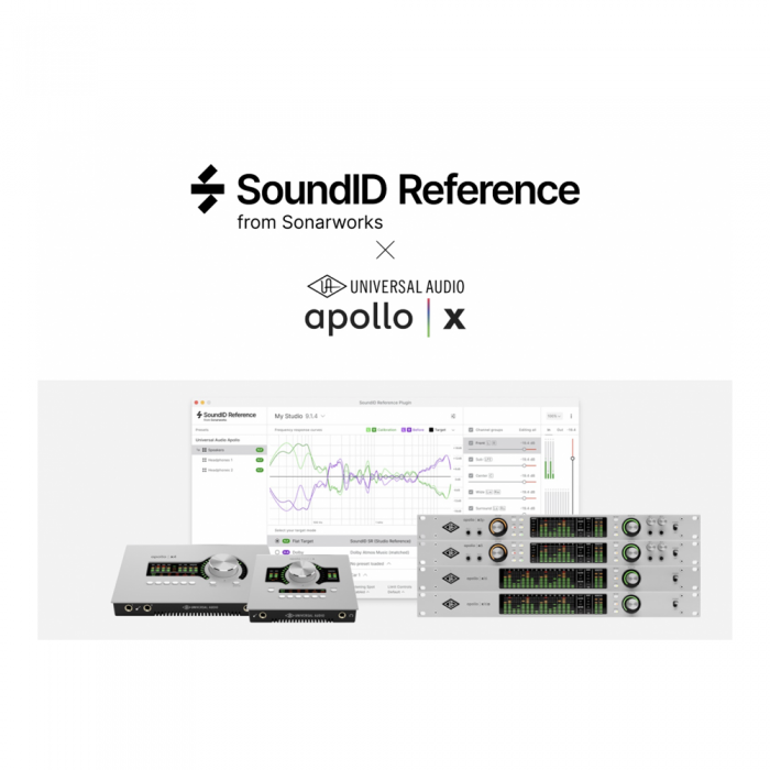 Sonarworks SoundID Reference Apollo Monitor Correction Add-on 아폴로 모니터 보정 애드온