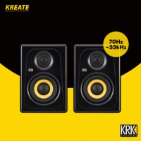 KRK KREATE3 (K3) 액티브 모니터 스피커 1조 세트