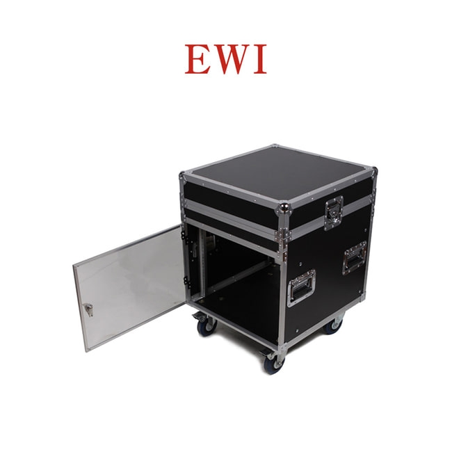 EWI CRD8U 믹서 거치형 랙 케이스 아크릴 도어 8U