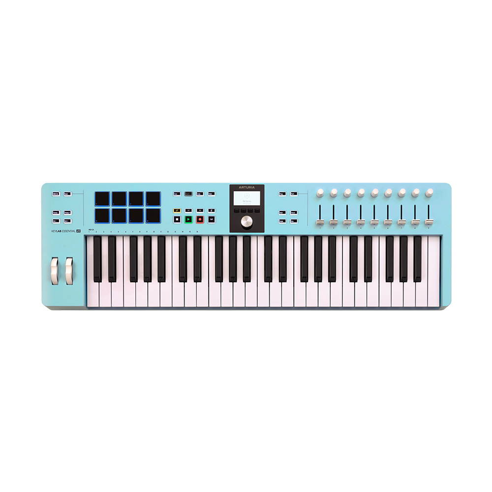 Arturia KeyLab Essential MK3 49 - Aquamarine 아투리아 에센셜 마스터 키보드 미디 컨트롤러 아쿠아마린