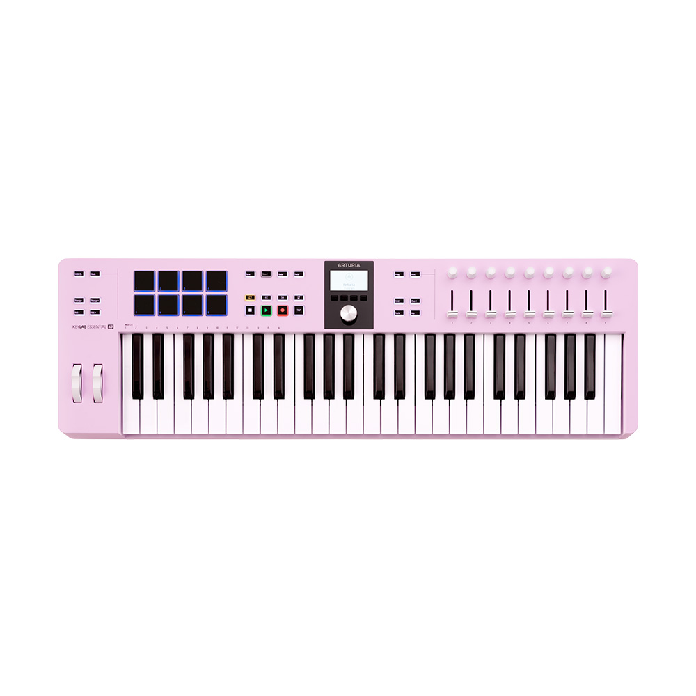 Arturia KeyLab Essential MK3 49 - RoseQuartz 아투리아 에센셜 마스터 키보드 미디 컨트롤러 로즈콰르츠