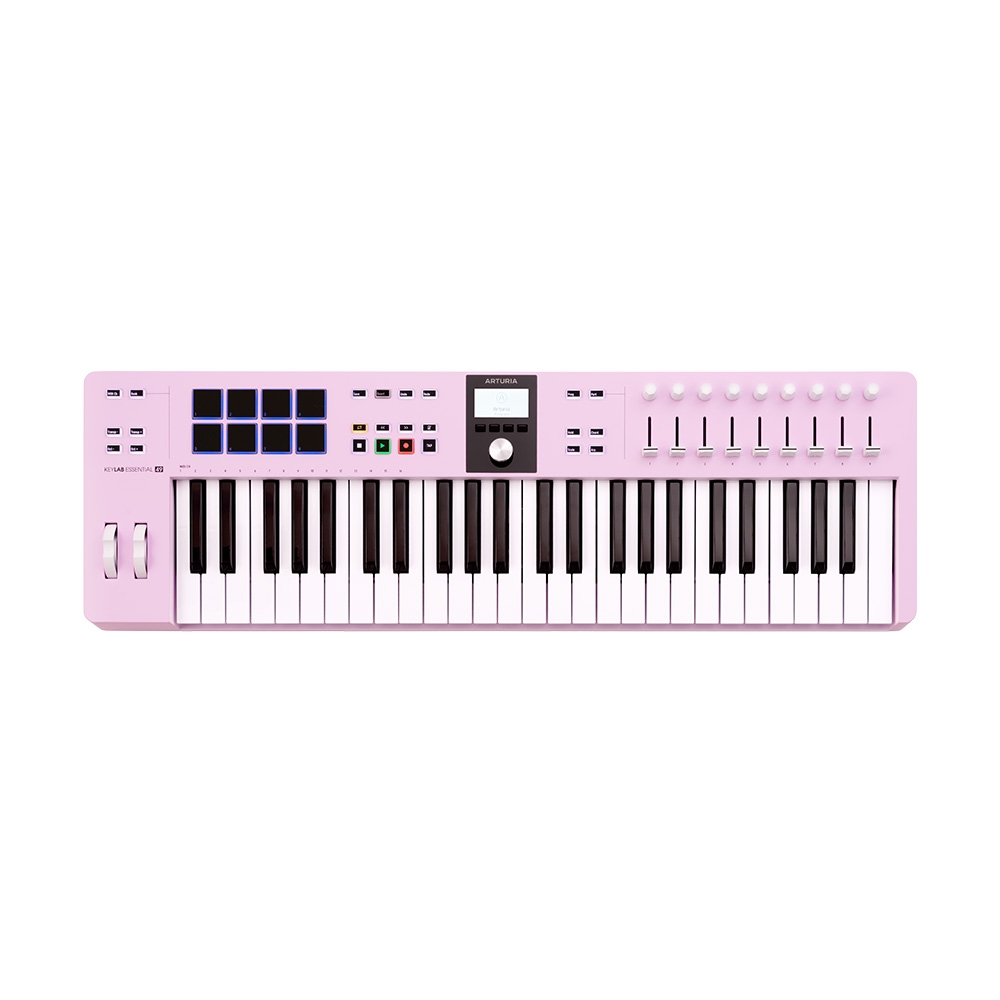 Arturia KeyLab Essential MK3 49 - RoseQuartz 아투리아 에센셜 마스터 키보드 미디 컨트롤러 로즈콰르츠