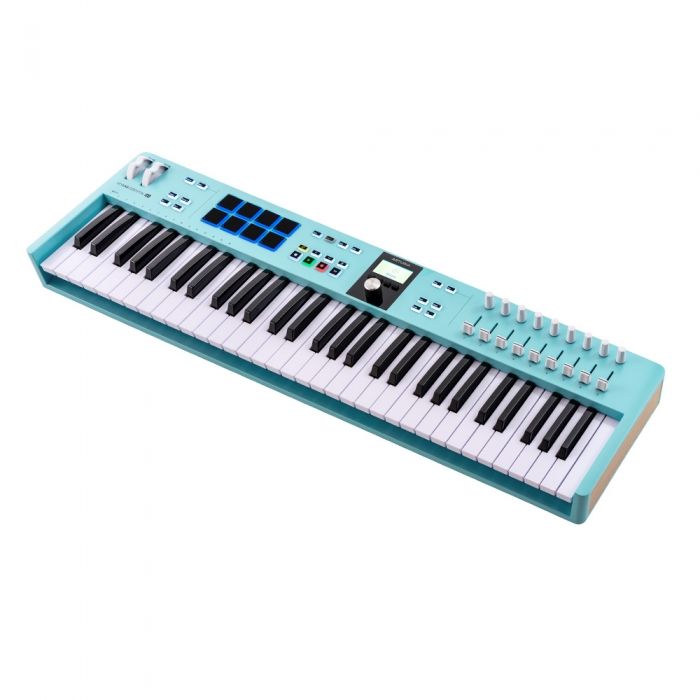 Arturia KeyLab Essential MK3 61 - Aquamarine 아투리아 에센셜 마스터 키보드 미디 컨트롤러 아쿠아마린