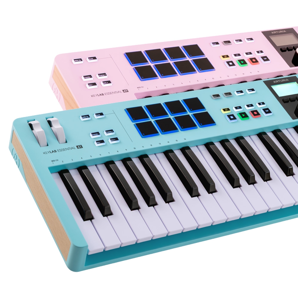 Arturia KeyLab Essential MK3 61 - Aquamarine 아투리아 에센셜 마스터 키보드 미디 컨트롤러 아쿠아마린