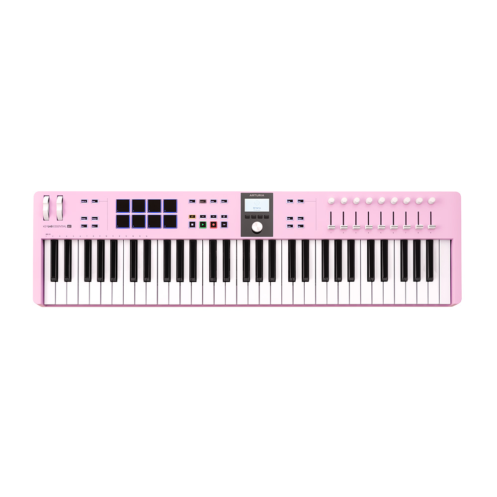Arturia KeyLab Essential MK3 61 - RoseQuartz 아투리아 에센셜 마스터 키보드 미디 컨트롤러 로즈콰르츠